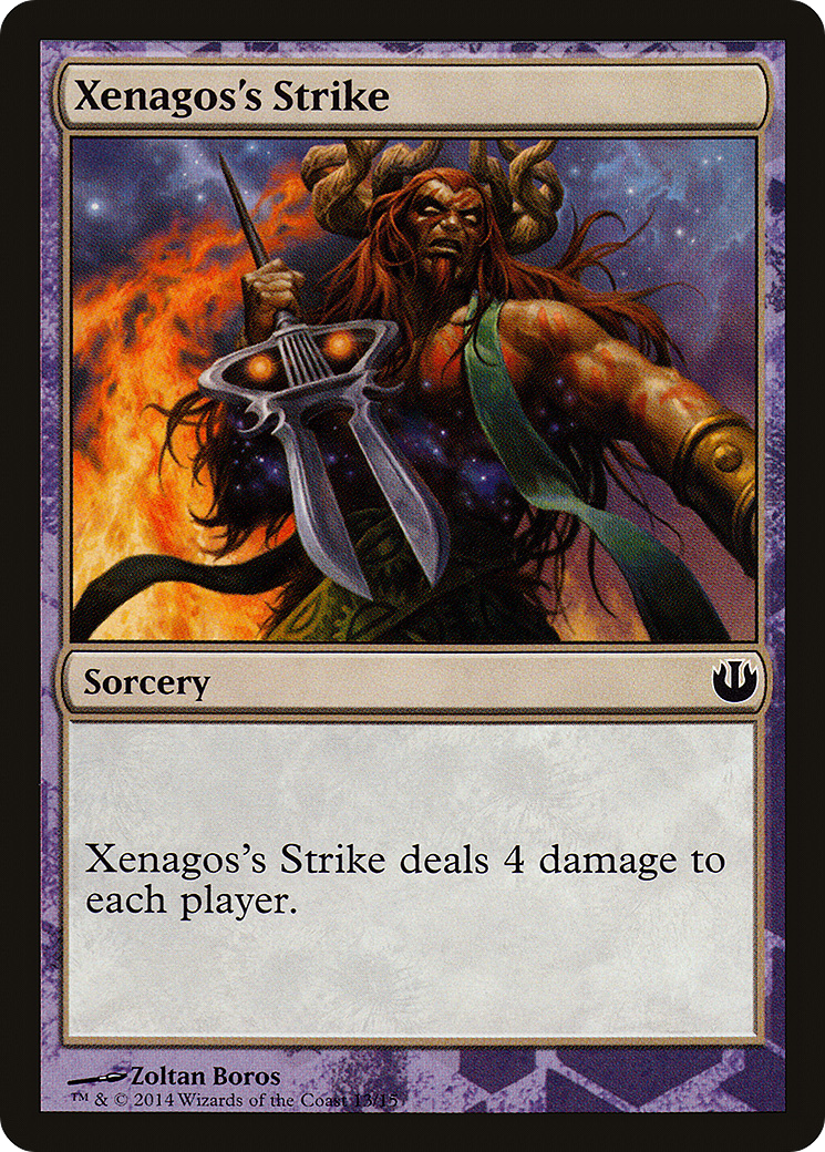 Xenagos's Strike Card Image