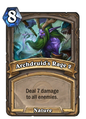 Archdruid's Rage 2 Card Image