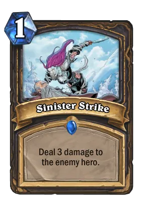 Sinister Strike Card Image