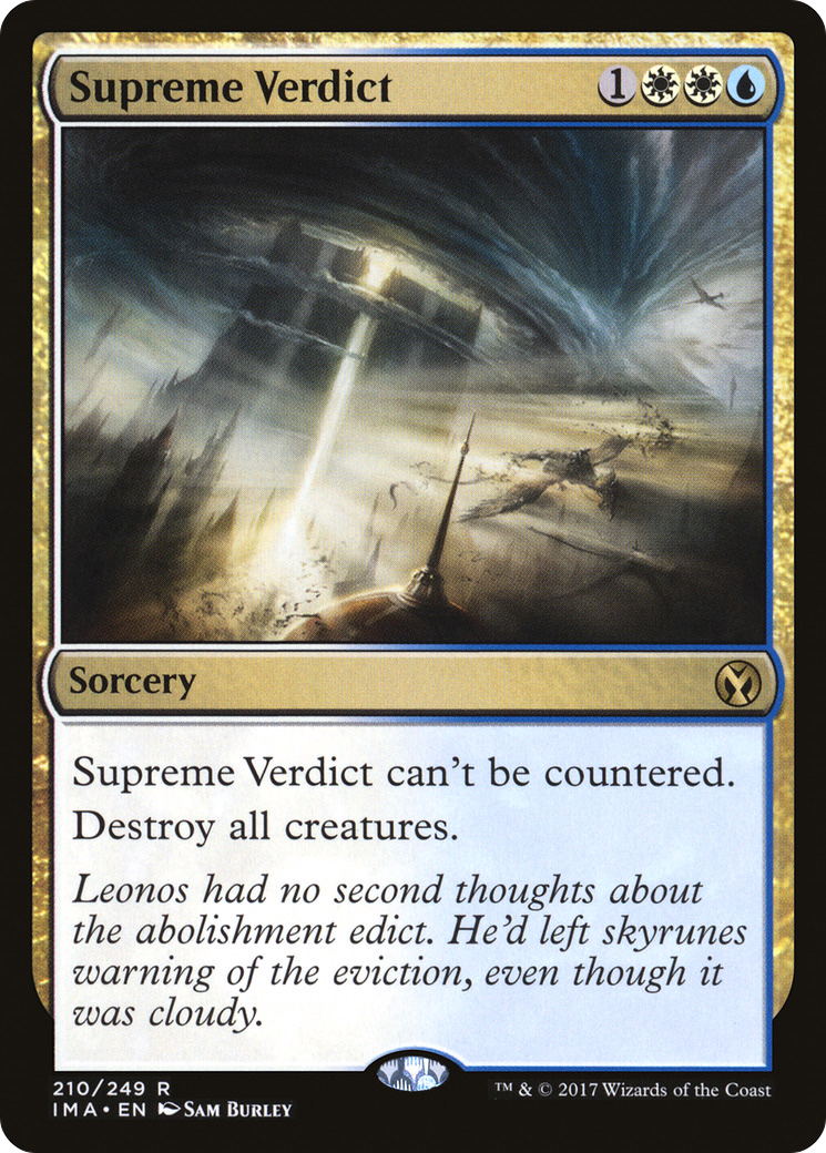 Supreme Verdict Card Image