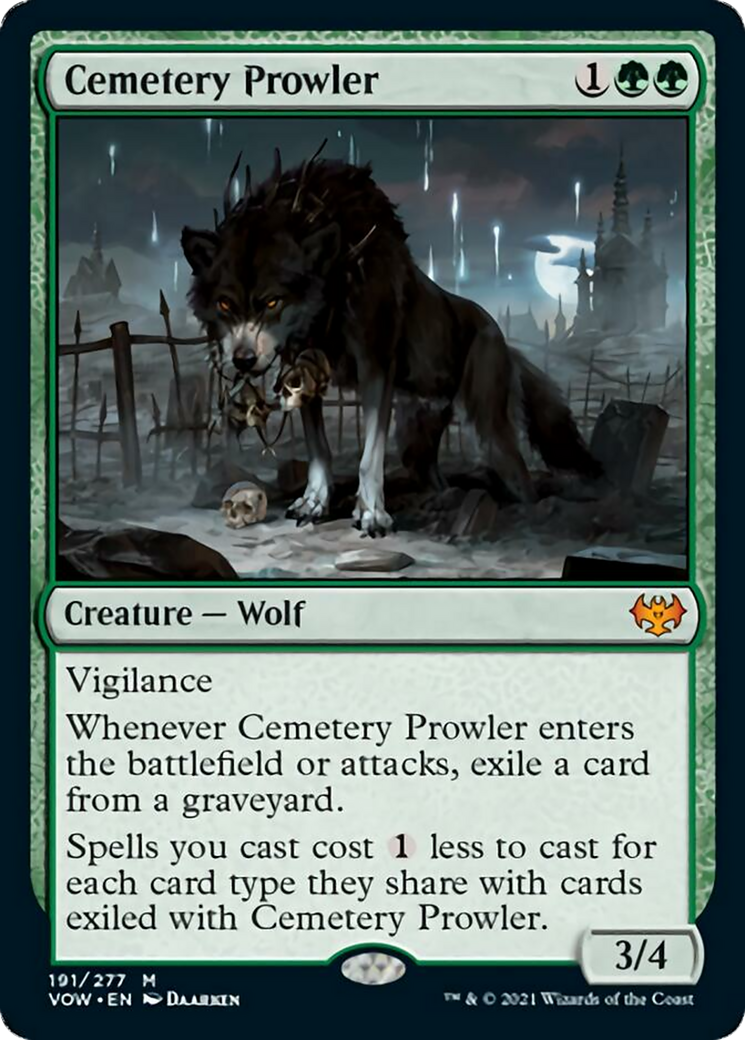 Cemetery Prowler Card Image