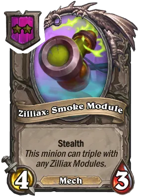 Zilliax: Smoke Module Card Image