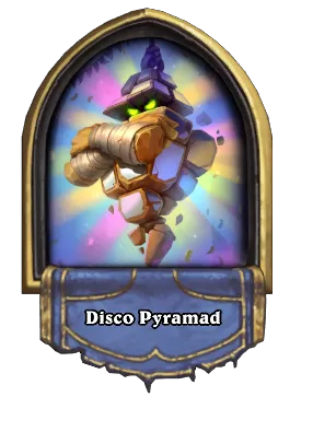 Disco Pyramad Card Image