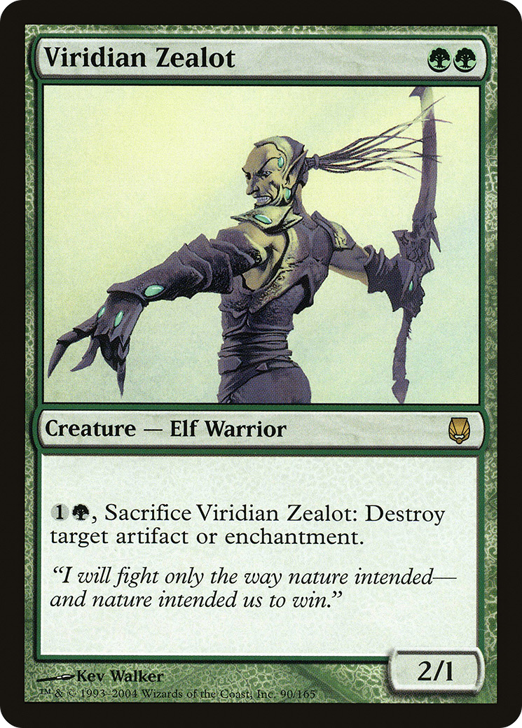 Viridian Zealot Card Image