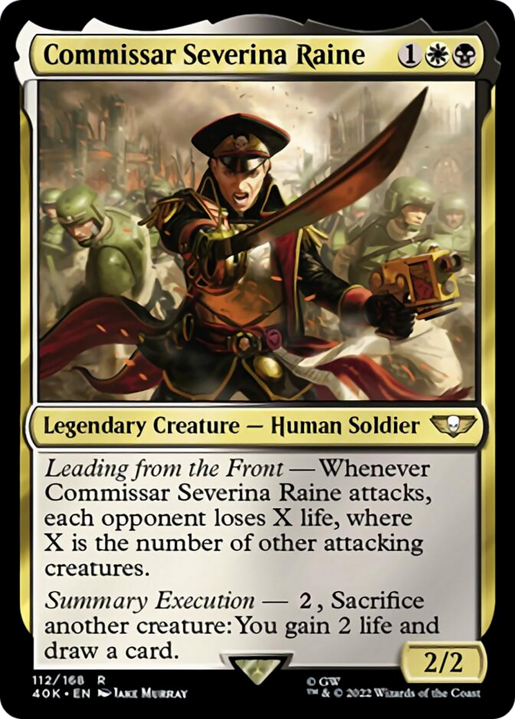 Commissar Severina Raine Card Image