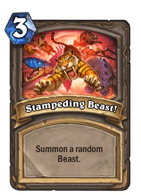 Stampeding Beast! Card Image