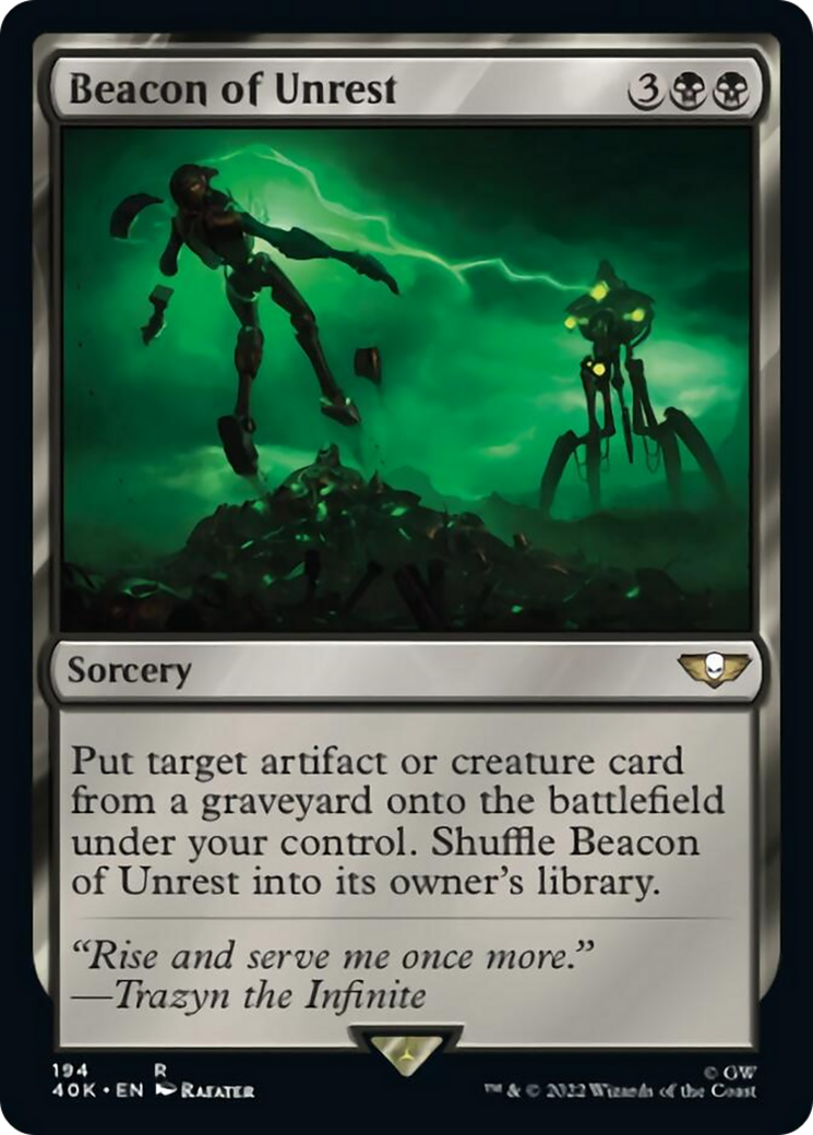 Beacon of Unrest Card Image