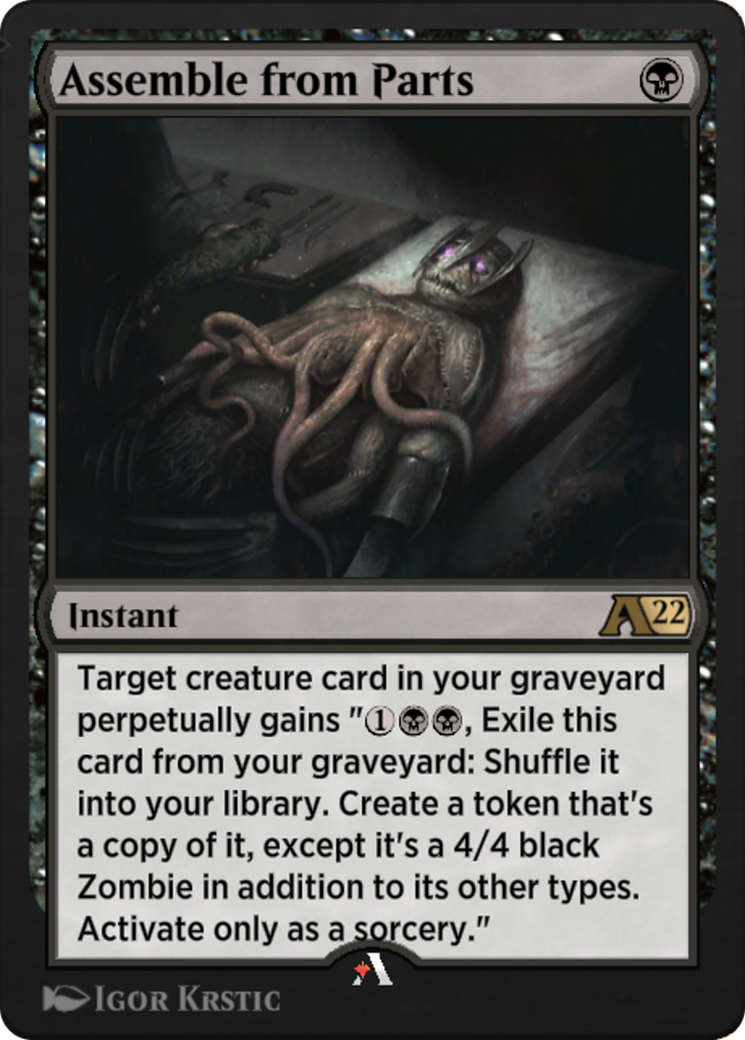 Assemble from Parts Card Image