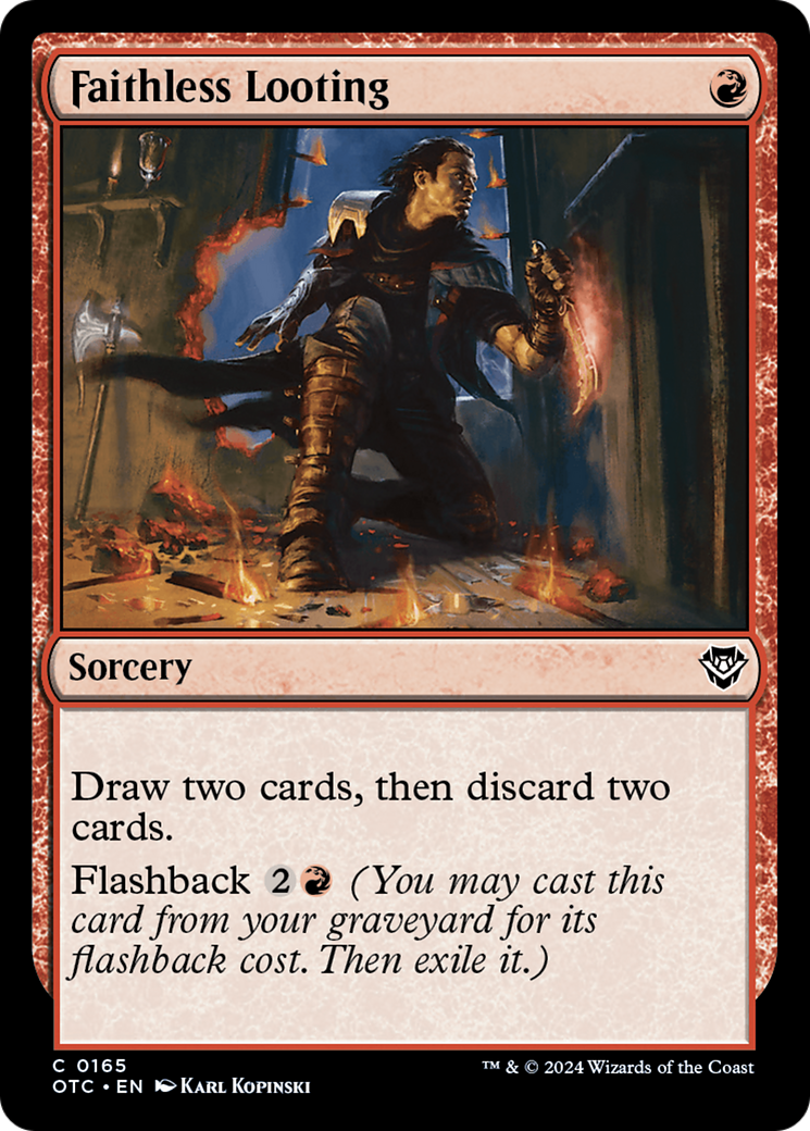 Faithless Looting Card Image