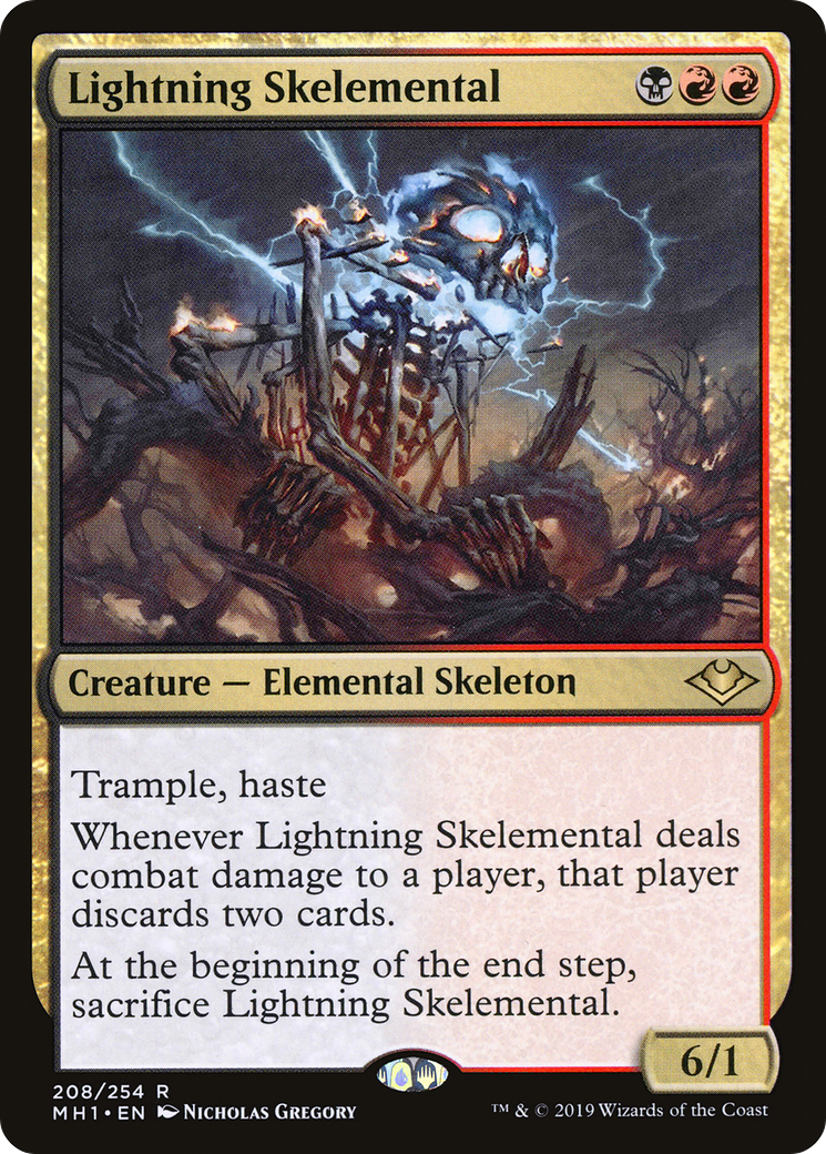 Lightning Skelemental Card Image