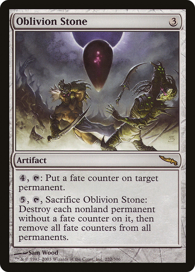 Oblivion Stone Card Image