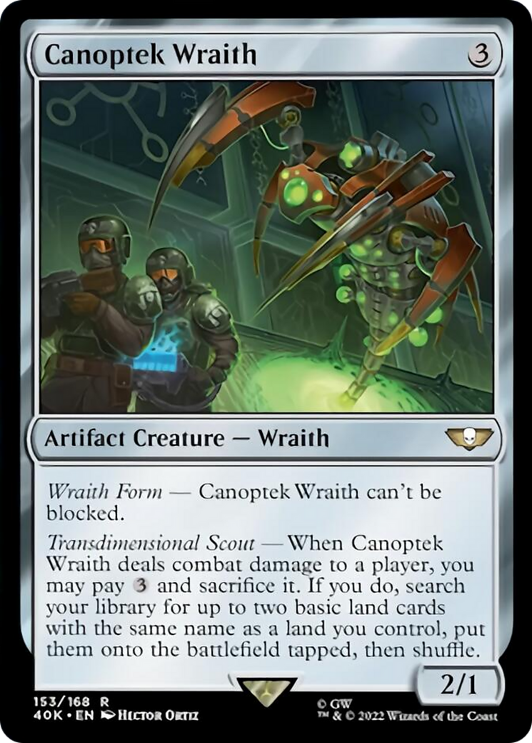 Canoptek Wraith Card Image