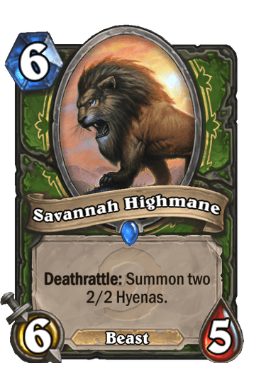 (6) Savannah Highmane