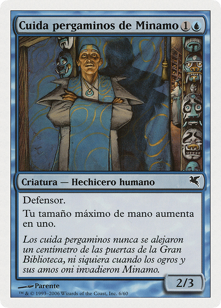 Minamo Scrollkeeper Card Image