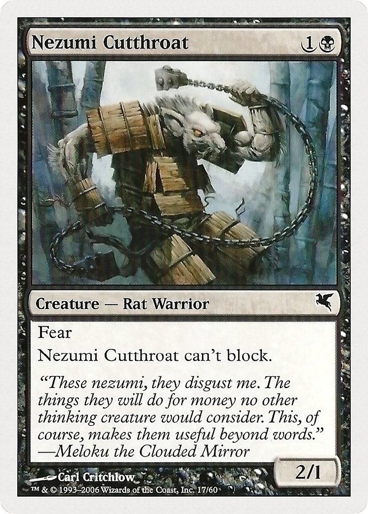 Nezumi Cutthroat Card Image
