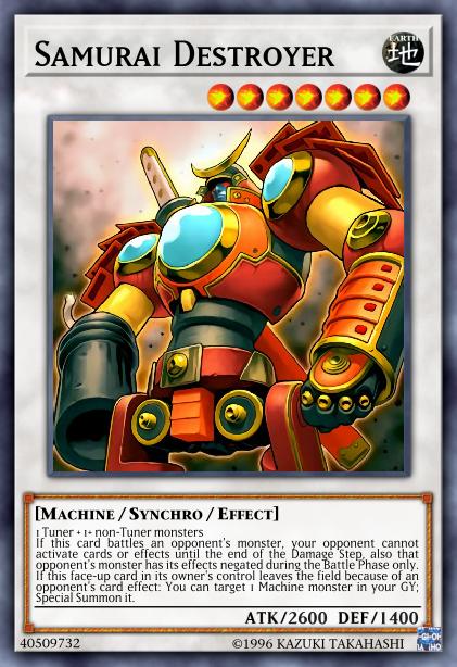 Samurai Destroyer Card Image