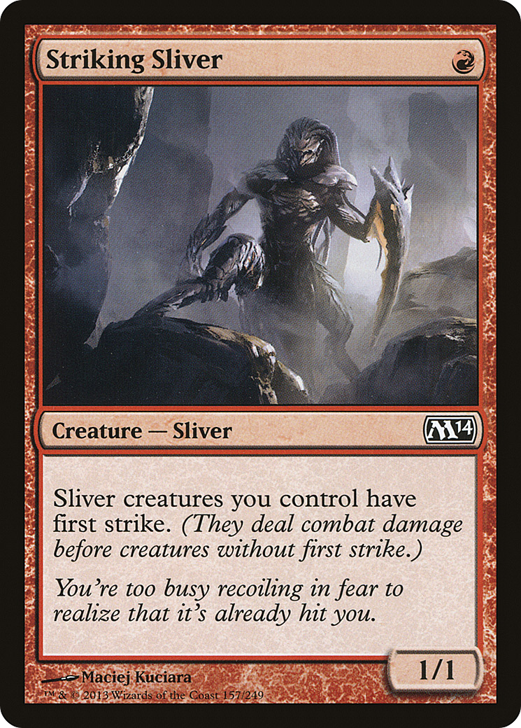 Striking Sliver Card Image