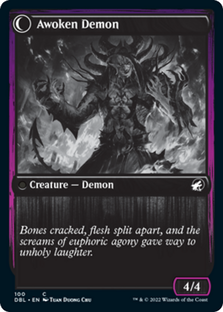 Ecstatic Awakener // Awoken Demon Card Image