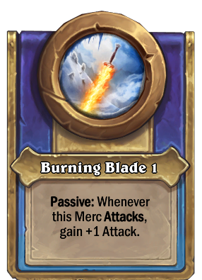 Burning Blade 1 Card Image