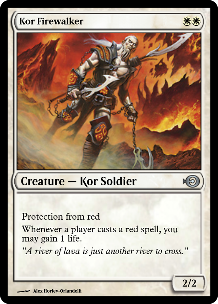 Kor Firewalker Card Image