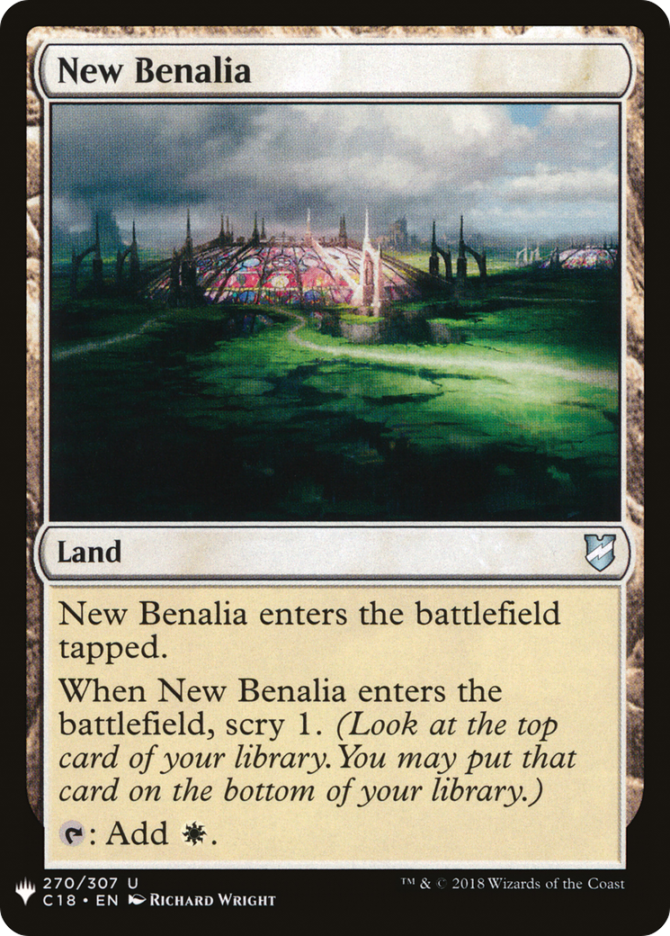 New Benalia Card Image