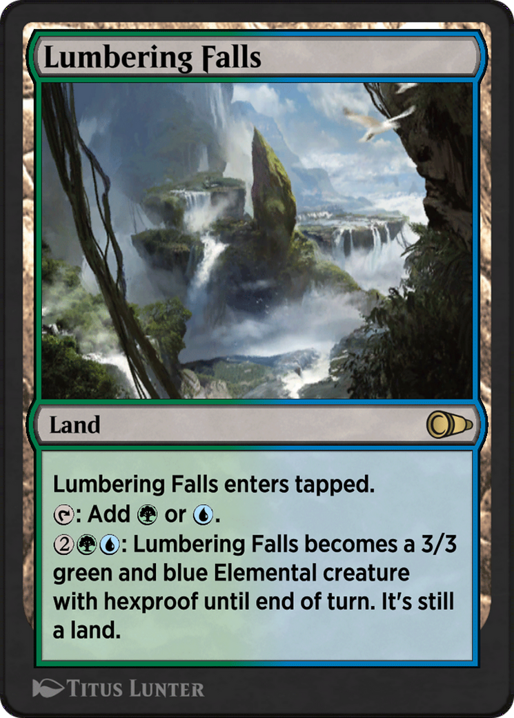 Lumbering Falls Card Image