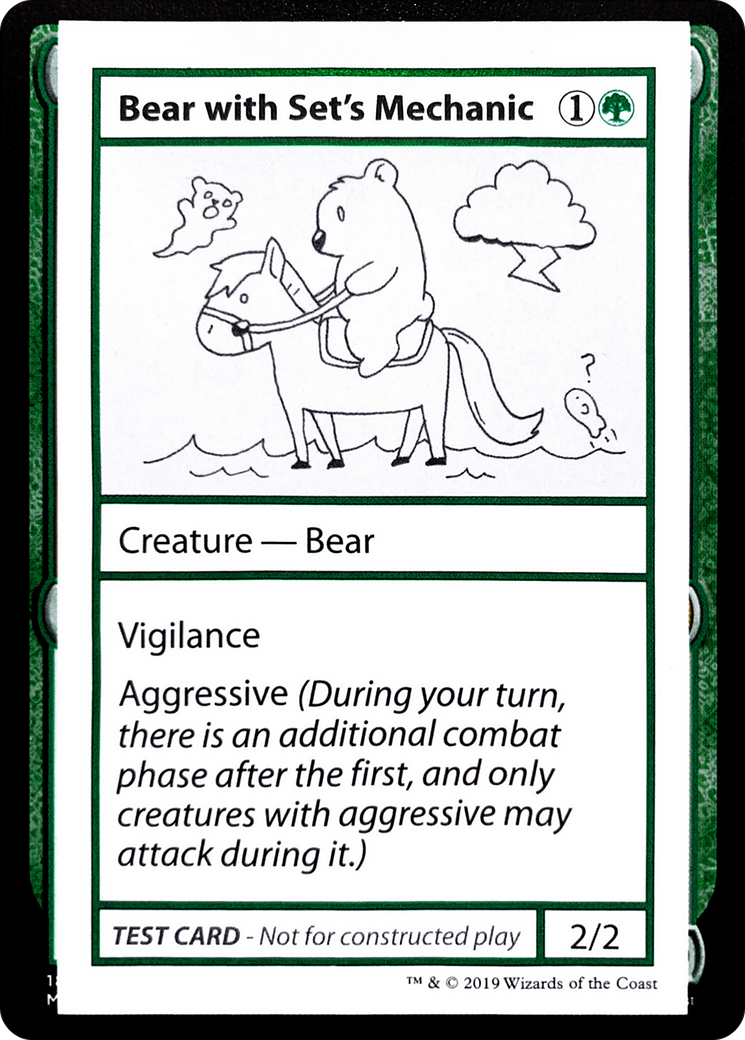 Bear with Set's Mechanic Card Image
