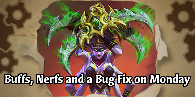 Hearthstone Balance Patch Due Next Week! Buffs, Nerfs and a Bug Fix!