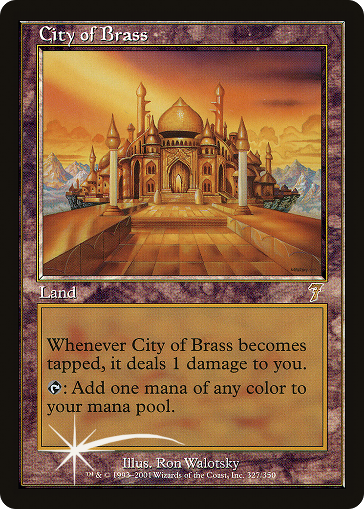 City of Brass Card Image