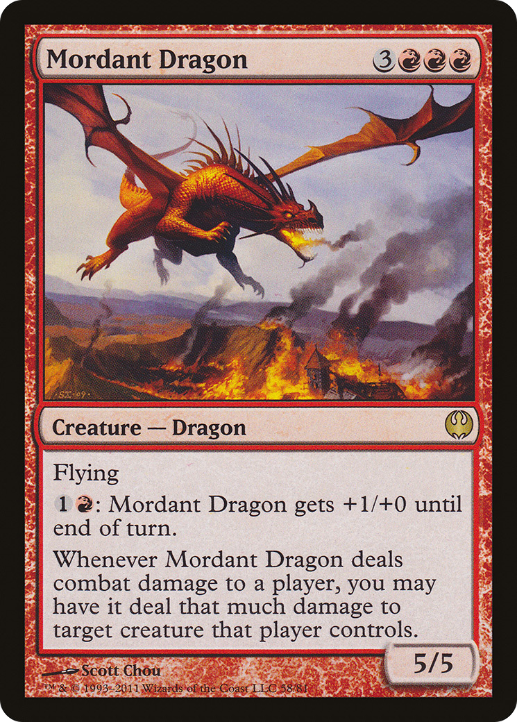 Mordant Dragon Card Image