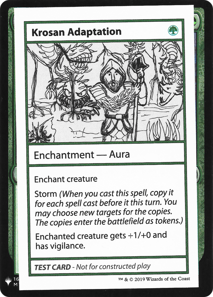 Krosan Adaptation Card Image