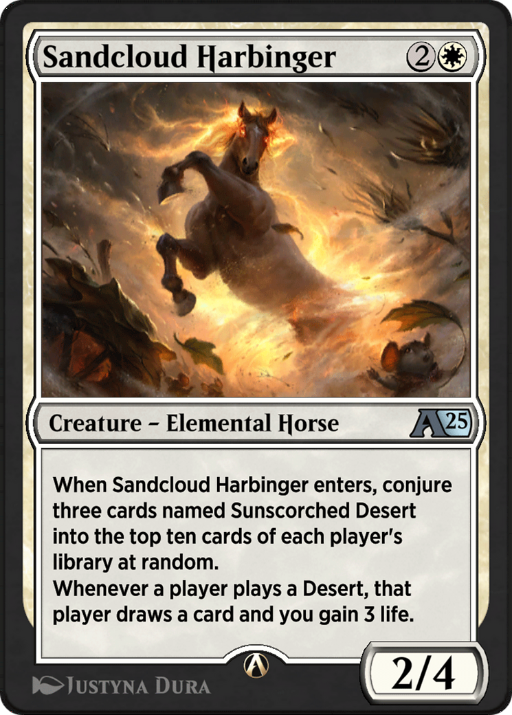 Sandcloud Harbinger Card Image