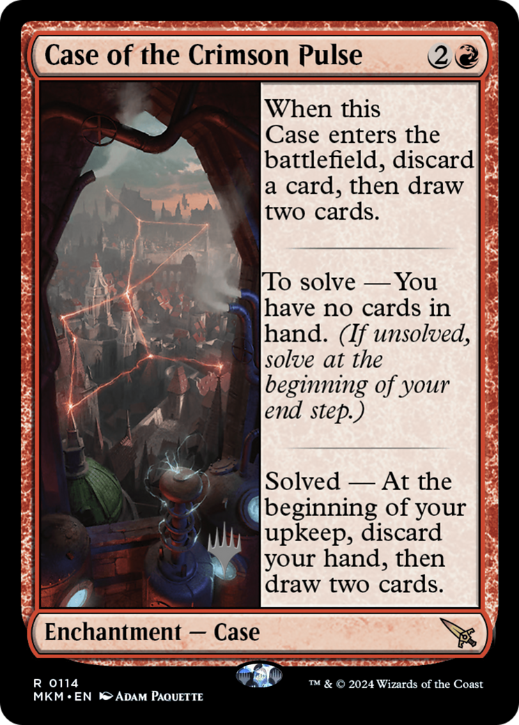 Case of the Crimson Pulse Card Image