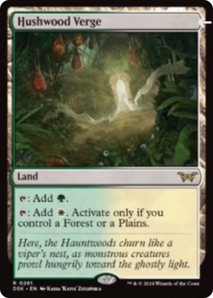 Hushwood Verge Card Image