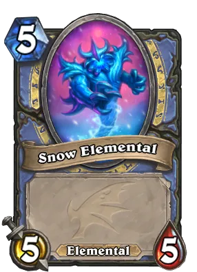 Snow Elemental Card Image