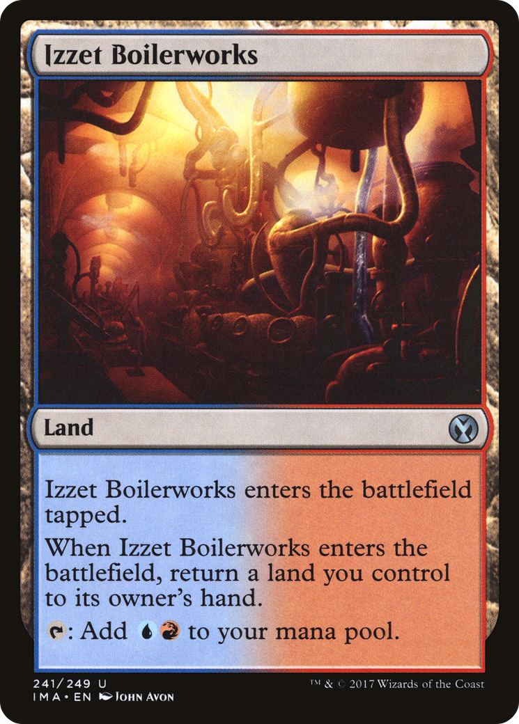 Izzet Boilerworks Card Image