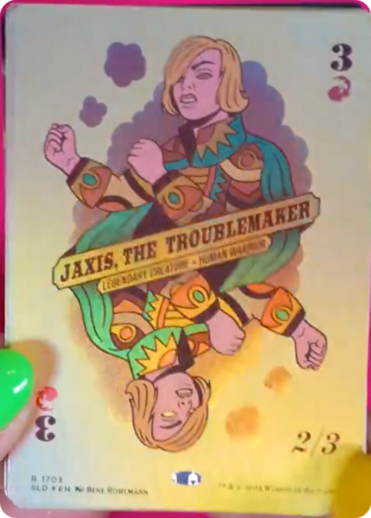 Jaxis, the Troublemaker Card Image