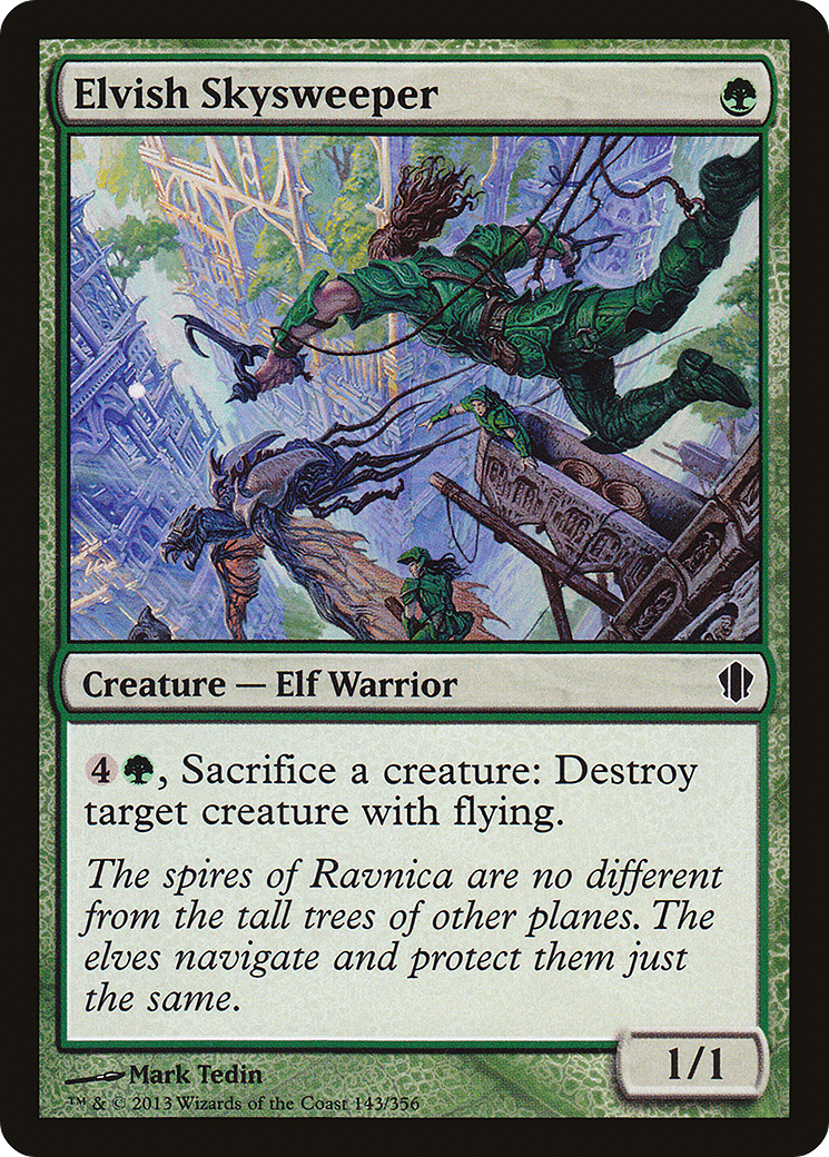 Elvish Skysweeper Card Image