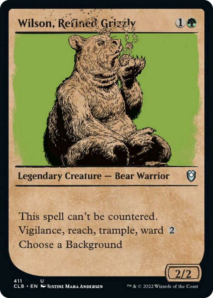 Wilson, Refined Grizzly Card Image