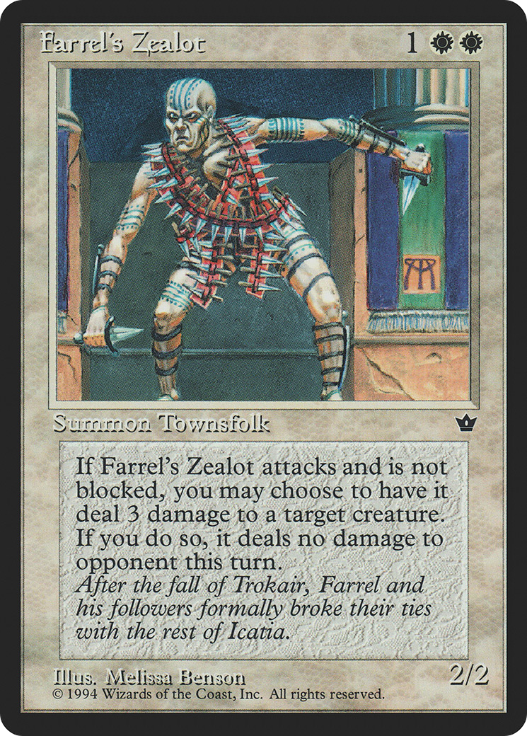 Farrel's Zealot Card Image