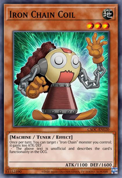 Iron Chain Coil Card Image