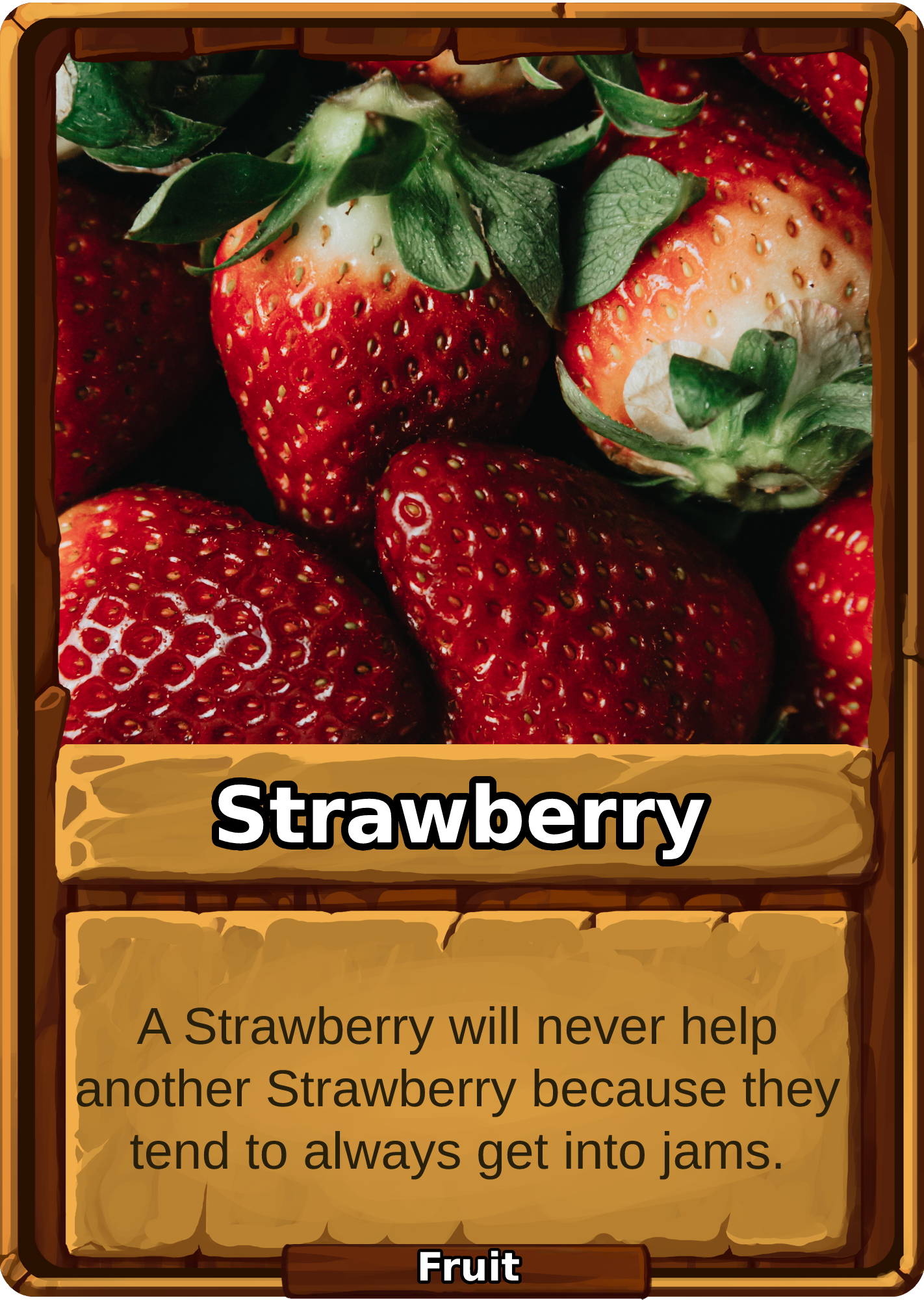 Strawberry Card Image