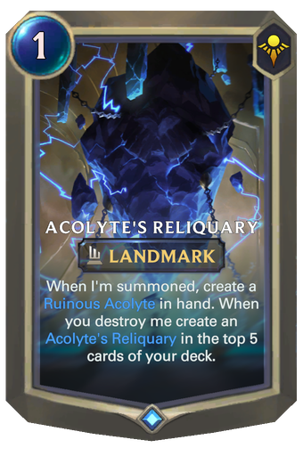 Acolyte's Reliquary Card Image