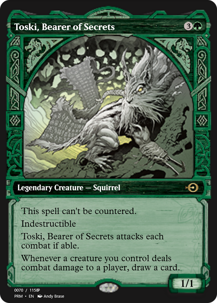 Toski, Bearer of Secrets Card Image