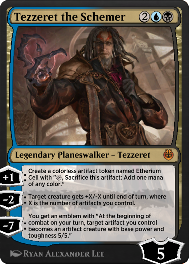Tezzeret the Schemer Card Image