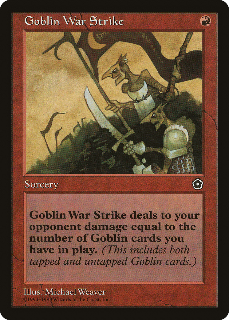 Goblin War Strike Card Image