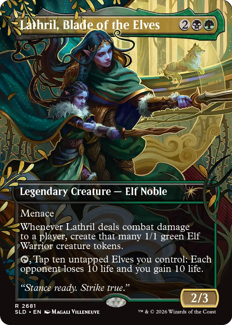Lathril, Blade of the Elves Card Image