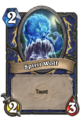 Spirit Wolf Card Image