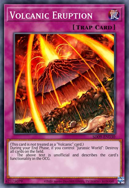Volcanic Eruption Card Image