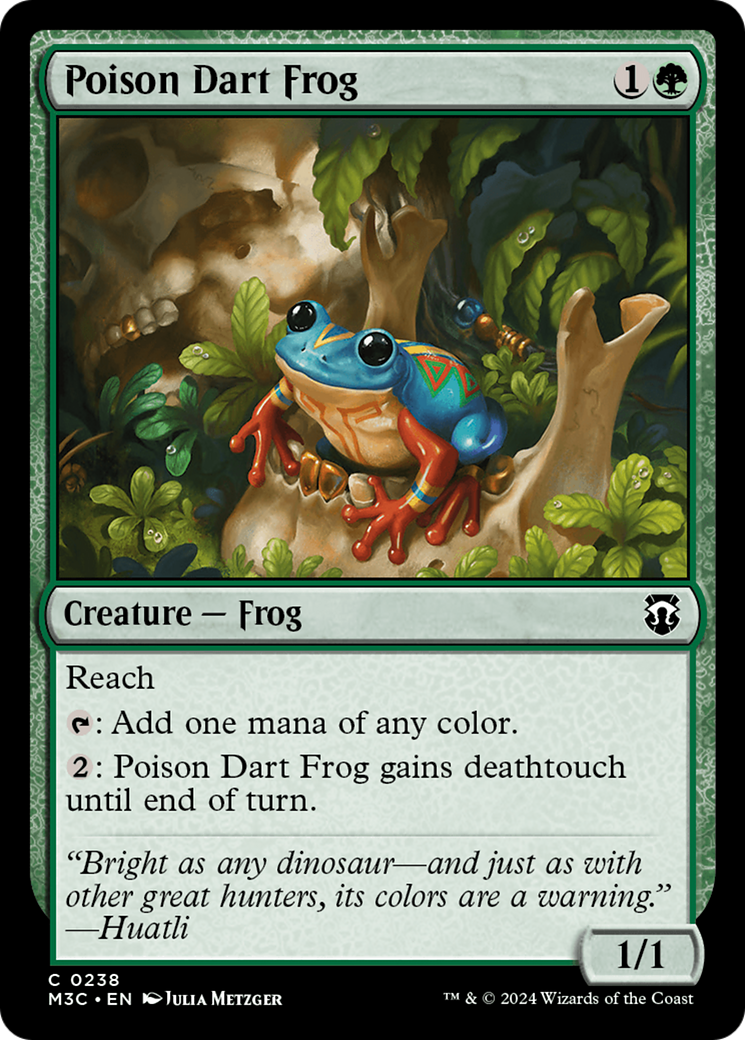 Poison Dart Frog Card Image